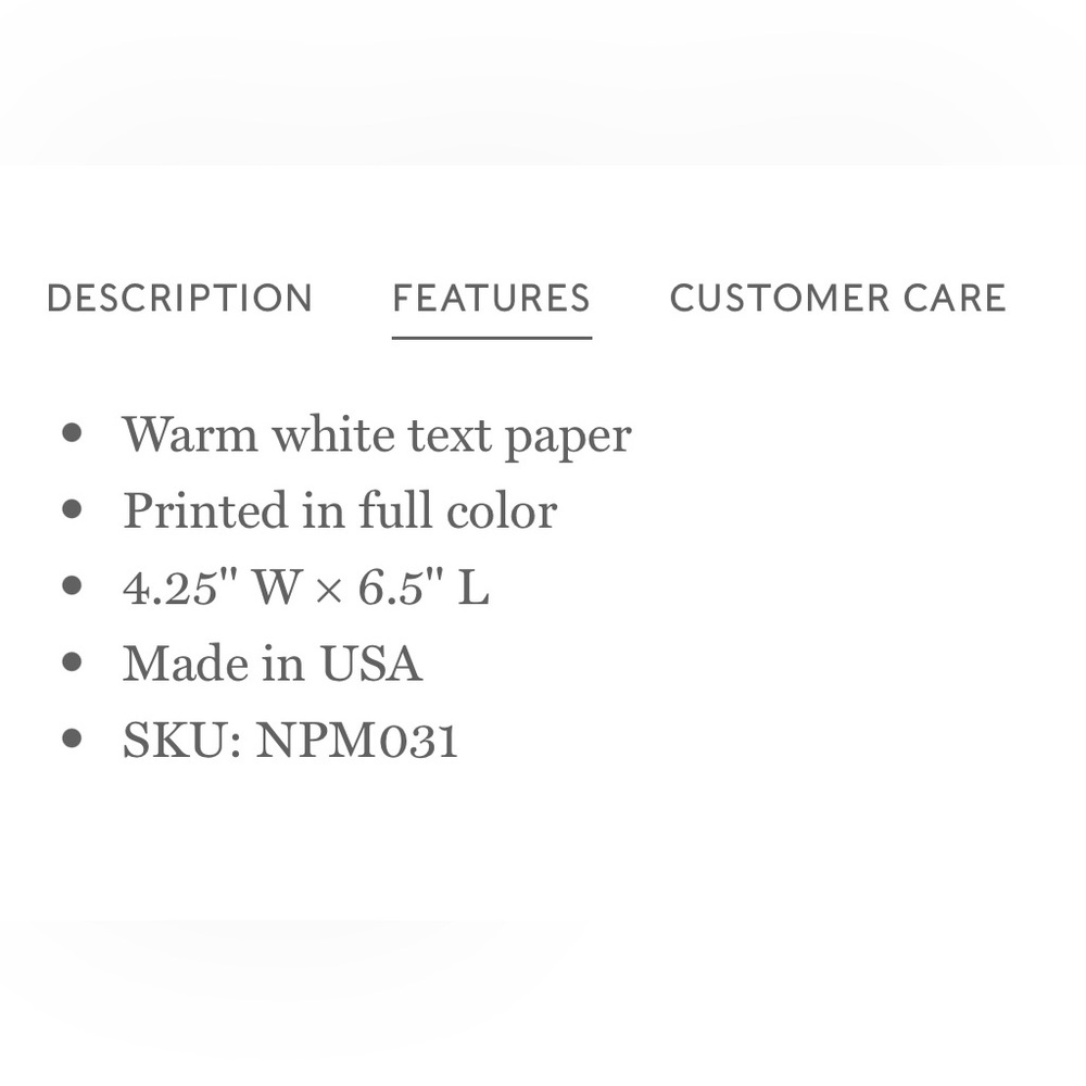 New! Rifle Paper Co. Ring Dish & Notepad - Picture 10 of 10